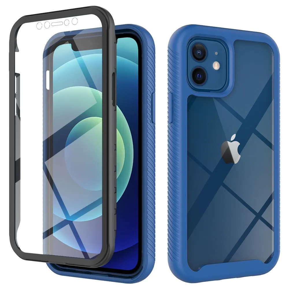 2 IN 1 PHONE CASE FOR IPHONE XR (WITH SCREEN PROTECTOR)