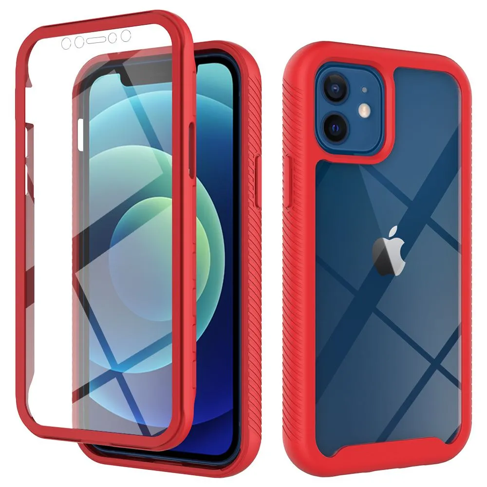 2 IN 1 PHONE CASE FOR IPHONE XR (WITH SCREEN PROTECTOR)