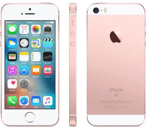 Apple iPhone SE 16GB - GSM UNLOCKED AT&T TMobile - 4G LTE Smartphone - Rose Gold