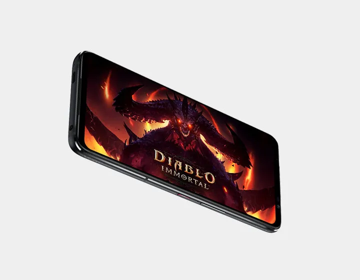 ASUS ROG Phone 6 AI2201 Diablo Immortal Edition Dual SIM 16GB 512GB ROM GSM Unlocked- Hellfire Red