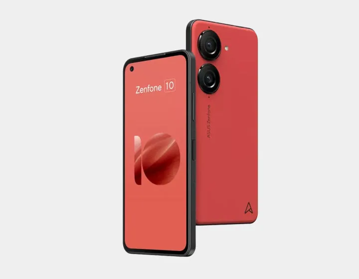 Asus Zenfone 10 AI2302 5G Dual SIM 256GB ROM 8GB RAM GSM Unlocked - Red