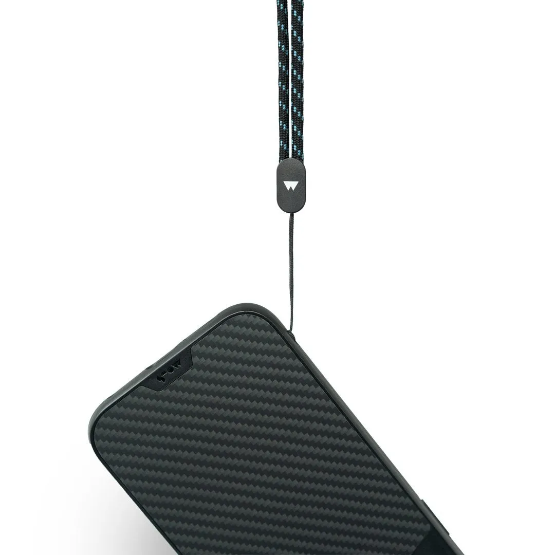 Black & Blue Wrist Strap
