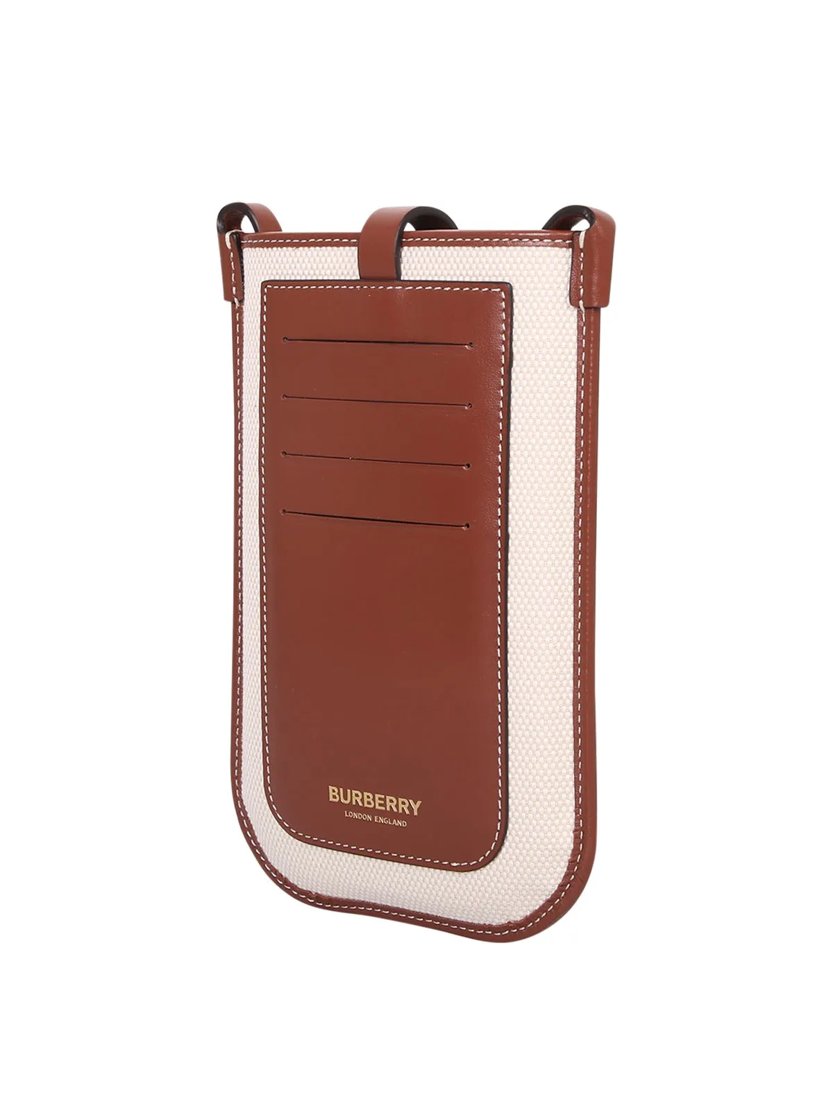 Burberry Anne Logo Printed Phone Holder