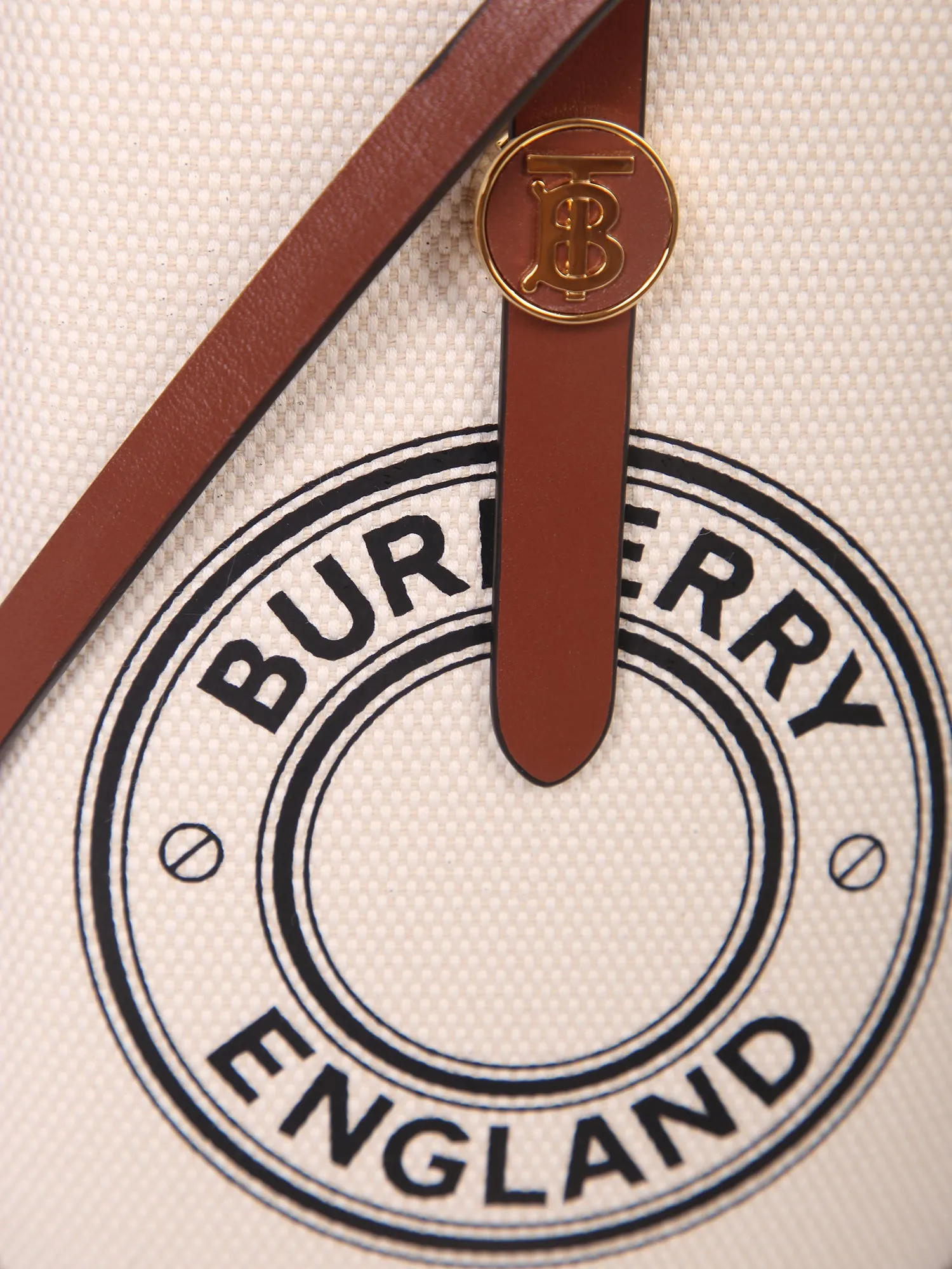 Burberry Anne Logo Printed Phone Holder