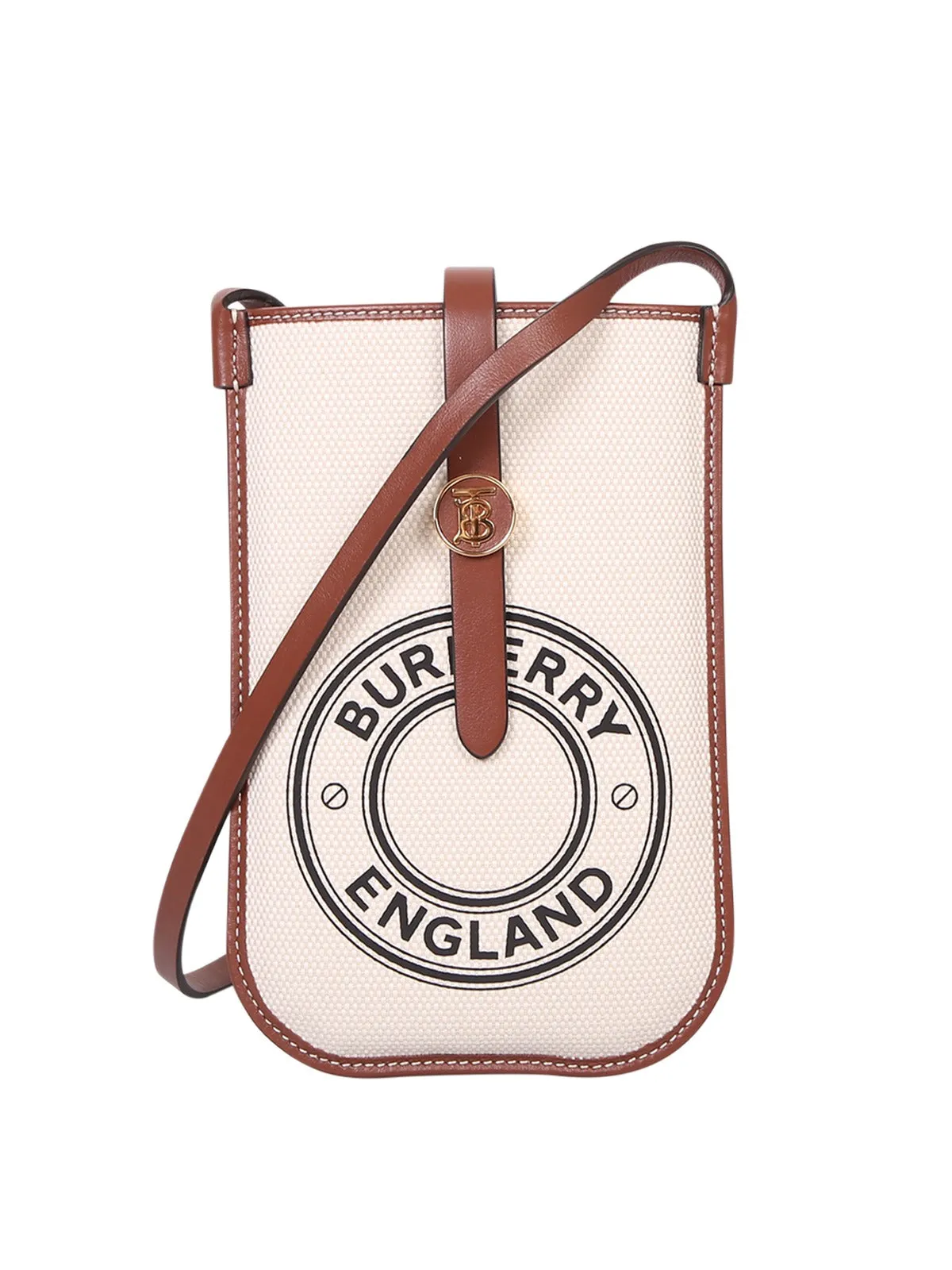 Burberry Anne Logo Printed Phone Holder