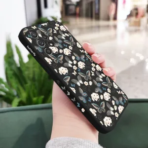Butterfly Print Case For Samsung A52 Phone Cases