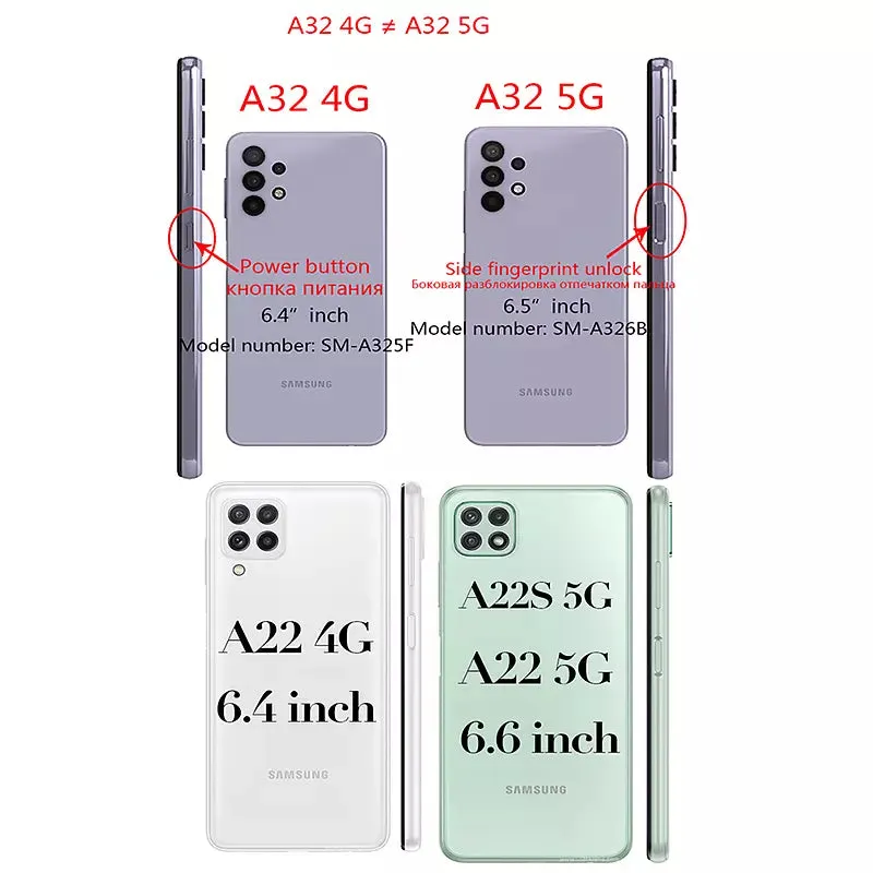 Case For Samsung A71 A52 A51 A32 A21S
