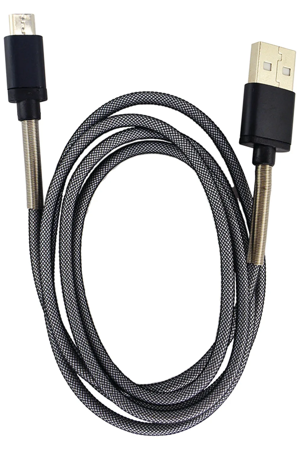 Charging Cable Indestructible USB to Micro USB 3FT - 6 Pieces Per Pack 40079