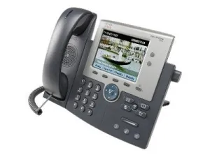 Cisco Unified IP Phone 7945G - VoIP phone - SCCP, SIP - silver, dark gray - refurbished CP-7945G-RF