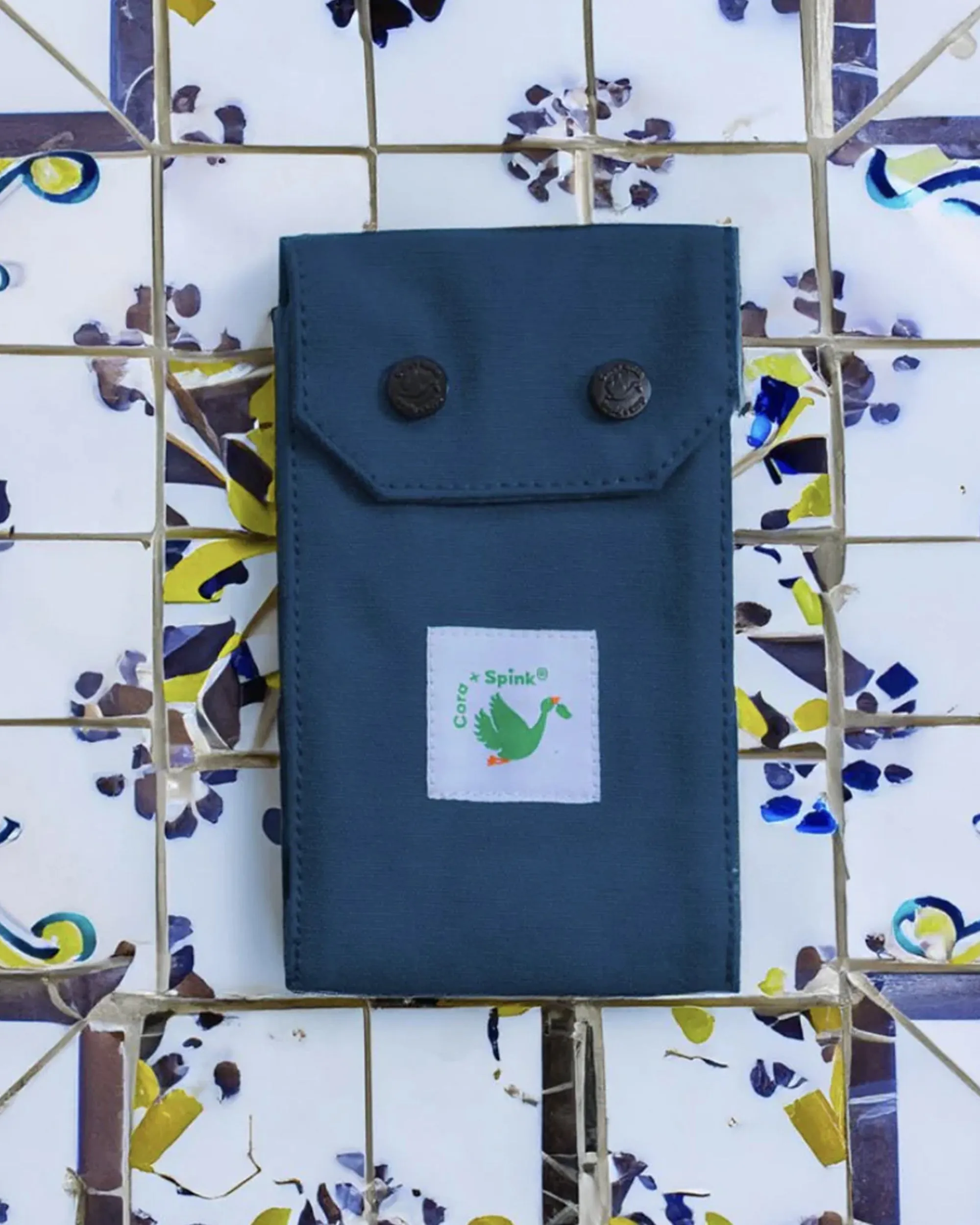 Cora   Spink Navy Vyn Utility