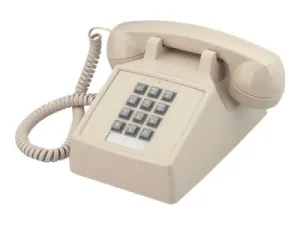 Cortelco 2500 - Corded phone - ivory 250009VBA20M