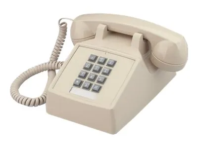 Cortelco 2500 - Corded phone - ivory 250009VBA20M