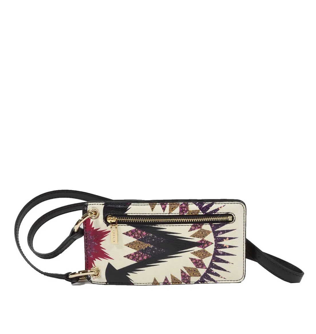 Etro Pattern Printed Zipped Phone Holder