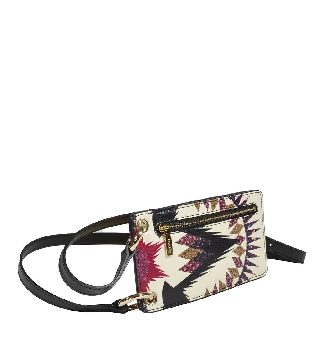 Etro Pattern Printed Zipped Phone Holder