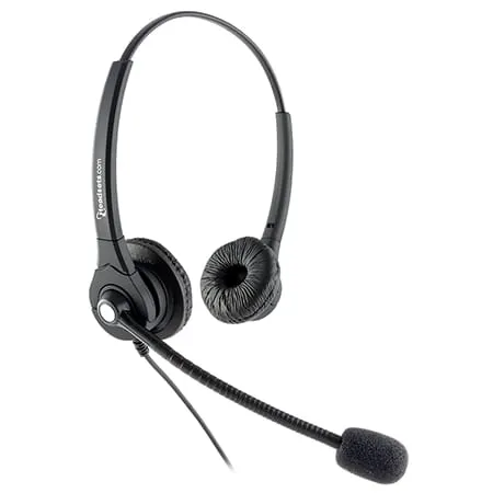 Executive Pro Harmony Binaural Noise-Canceling Headset with EP10 Direct Connect Cord