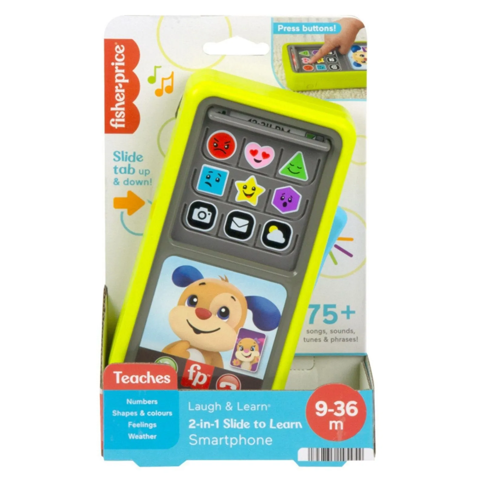 Fisher-Price Laugh & Learn Press & Slide Smart Phone