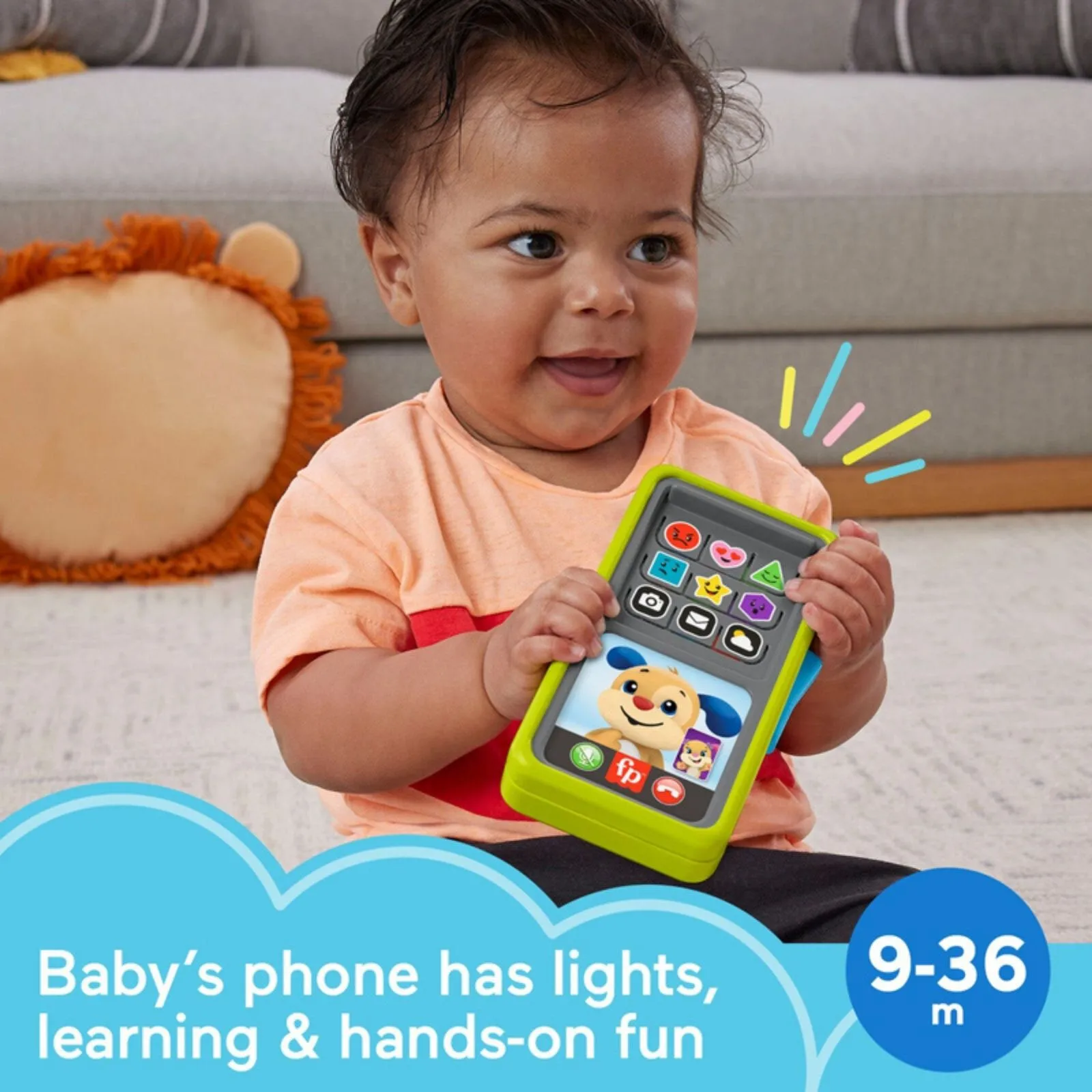 Fisher-Price Laugh & Learn Press & Slide Smart Phone