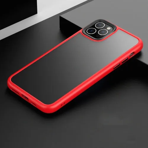 For iPhone 11 Frosted Back Shockproof Phone Case