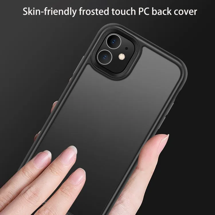 For iPhone 11 Frosted Back Shockproof Phone Case