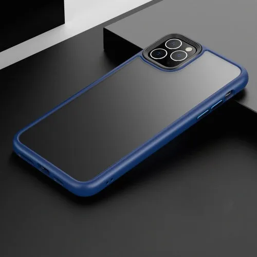 For iPhone 11 Frosted Back Shockproof Phone Case