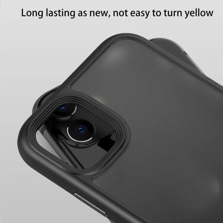 For iPhone 11 Frosted Back Shockproof Phone Case