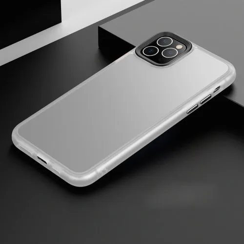 For iPhone 11 Frosted Back Shockproof Phone Case