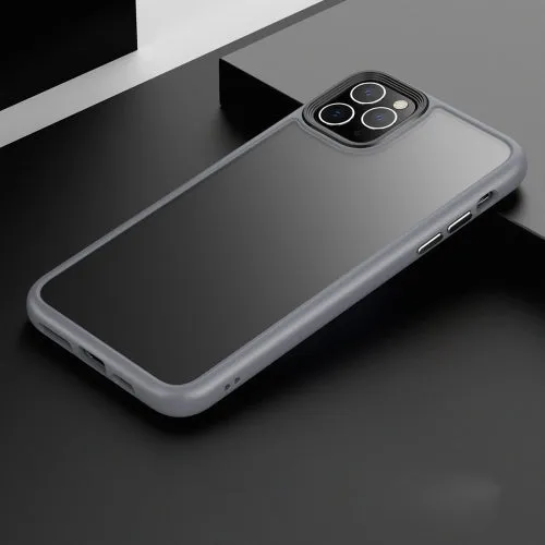 For iPhone 11 Frosted Back Shockproof Phone Case