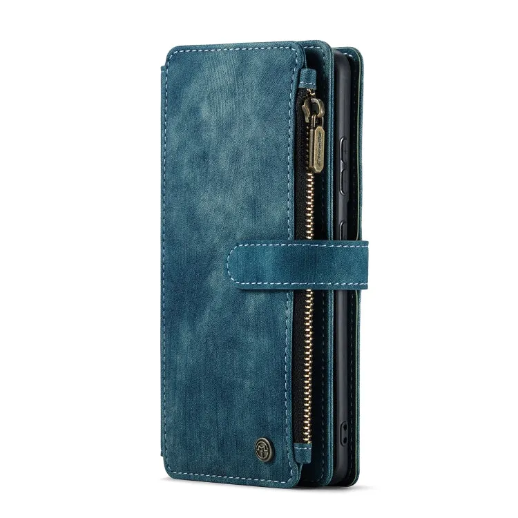 For Samsung Galaxy S21  5G CaseMe-C30 PU   TPU Multifunctional Horizontal Flip Leather Case with