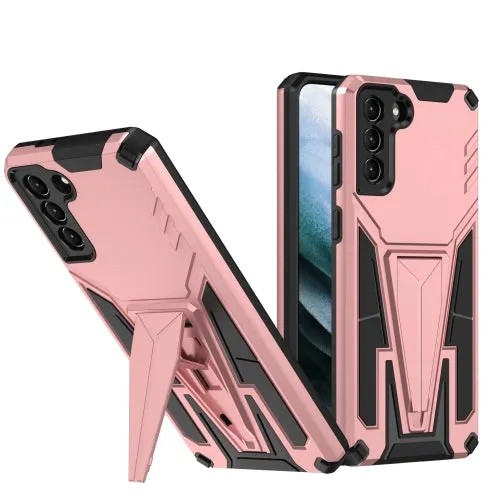 For Samsung Galaxy S21  5G Super V Armor PC   TPU Shockproof Case with Invisible