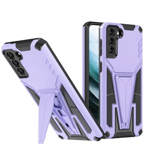 For Samsung Galaxy S21  5G Super V Armor PC   TPU Shockproof Case with Invisible
