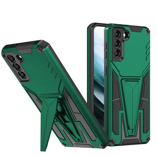 For Samsung Galaxy S21  5G Super V Armor PC   TPU Shockproof Case with Invisible