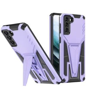 For Samsung Galaxy S21  5G Super V Armor PC   TPU Shockproof Case with Invisible