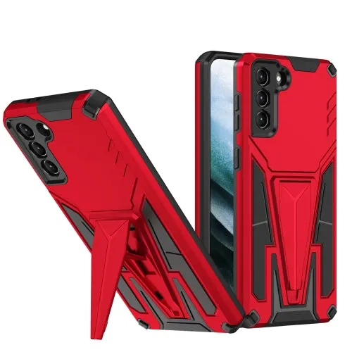 For Samsung Galaxy S21  5G Super V Armor PC   TPU Shockproof Case with Invisible