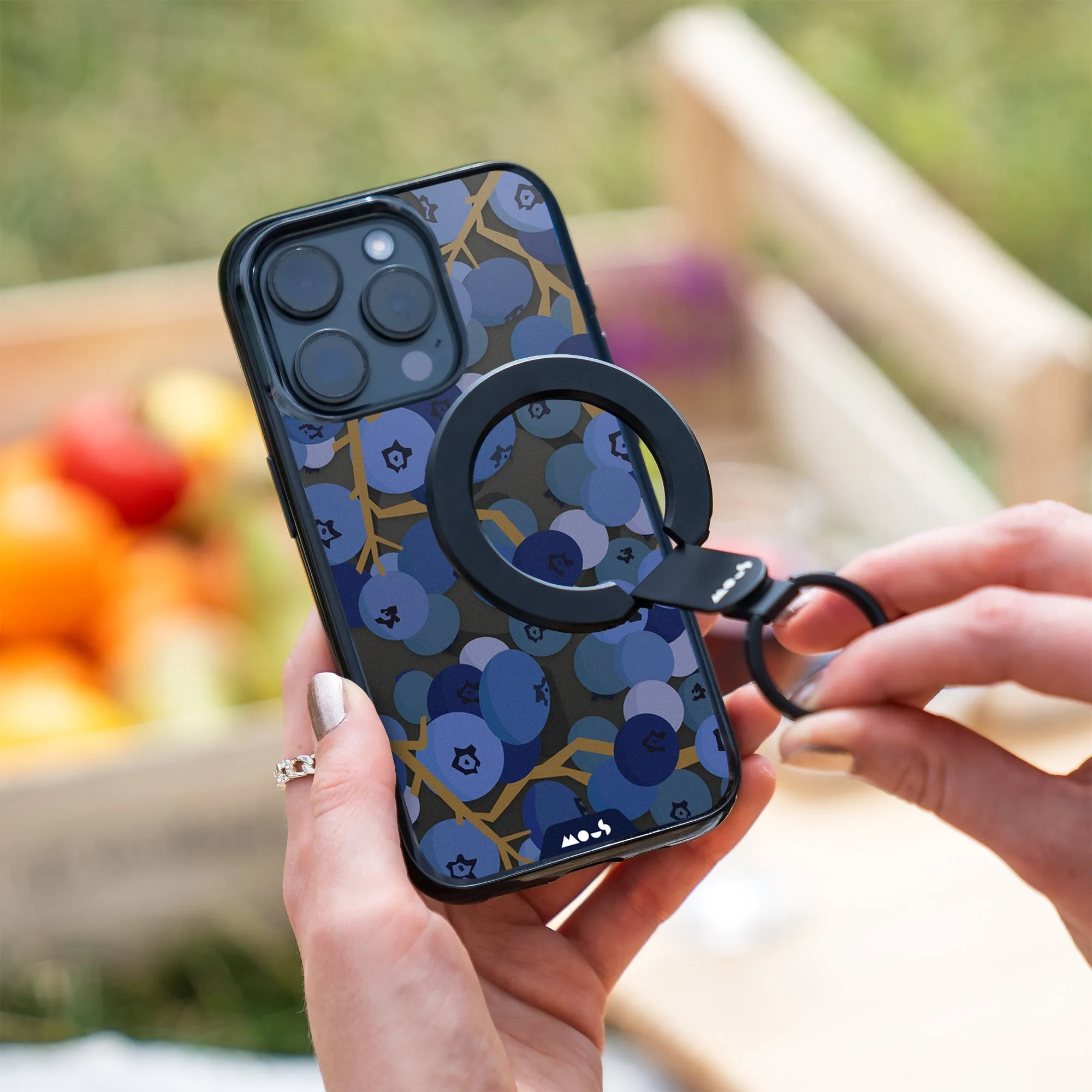 Fruits MagSafe® Compatible Printed Phone Case – Blueberry