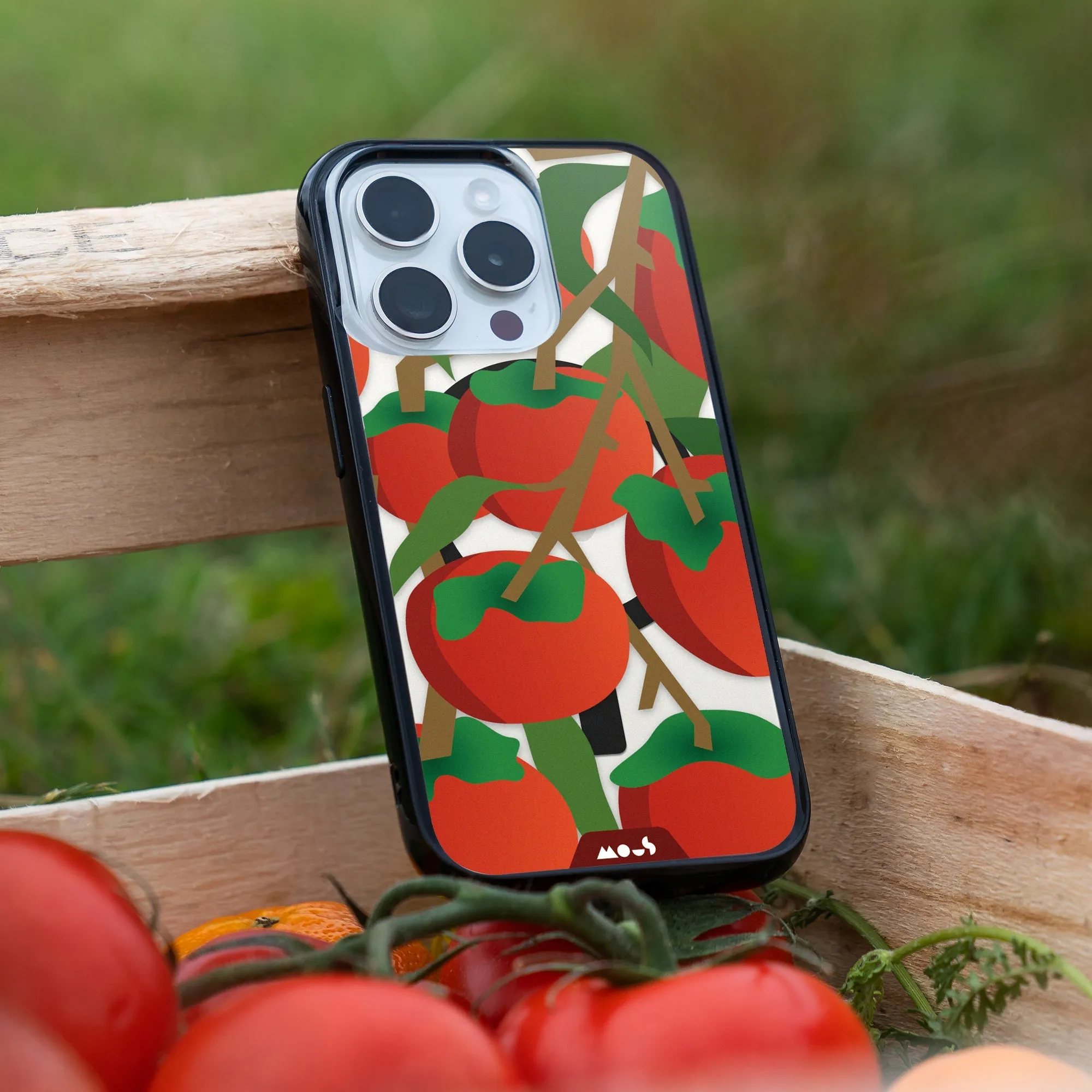 Fruits MagSafe® Compatible Printed Phone Case – Tomato