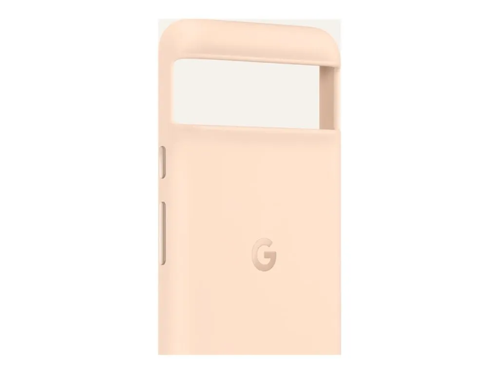 Google - Back cover for cell phone - silicone, polycarbonate - rose - for Pixel 8 GA04981