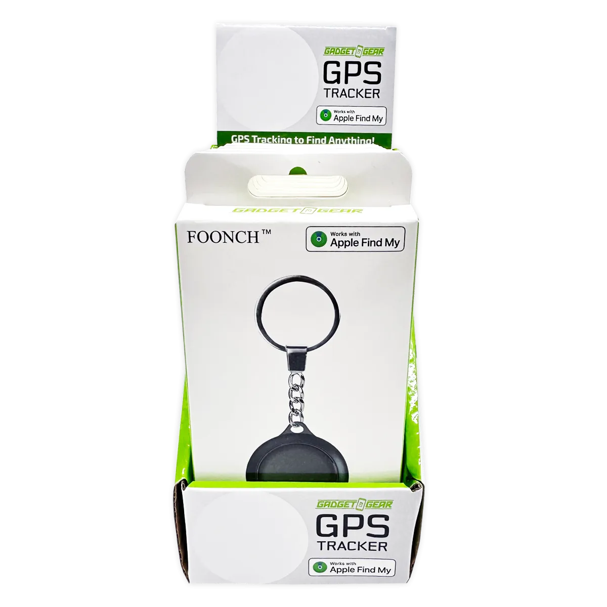 GPS Tracker Key Chain Apple Find My™ Compatible - 6 Pieces Per Retail Ready Display 25086