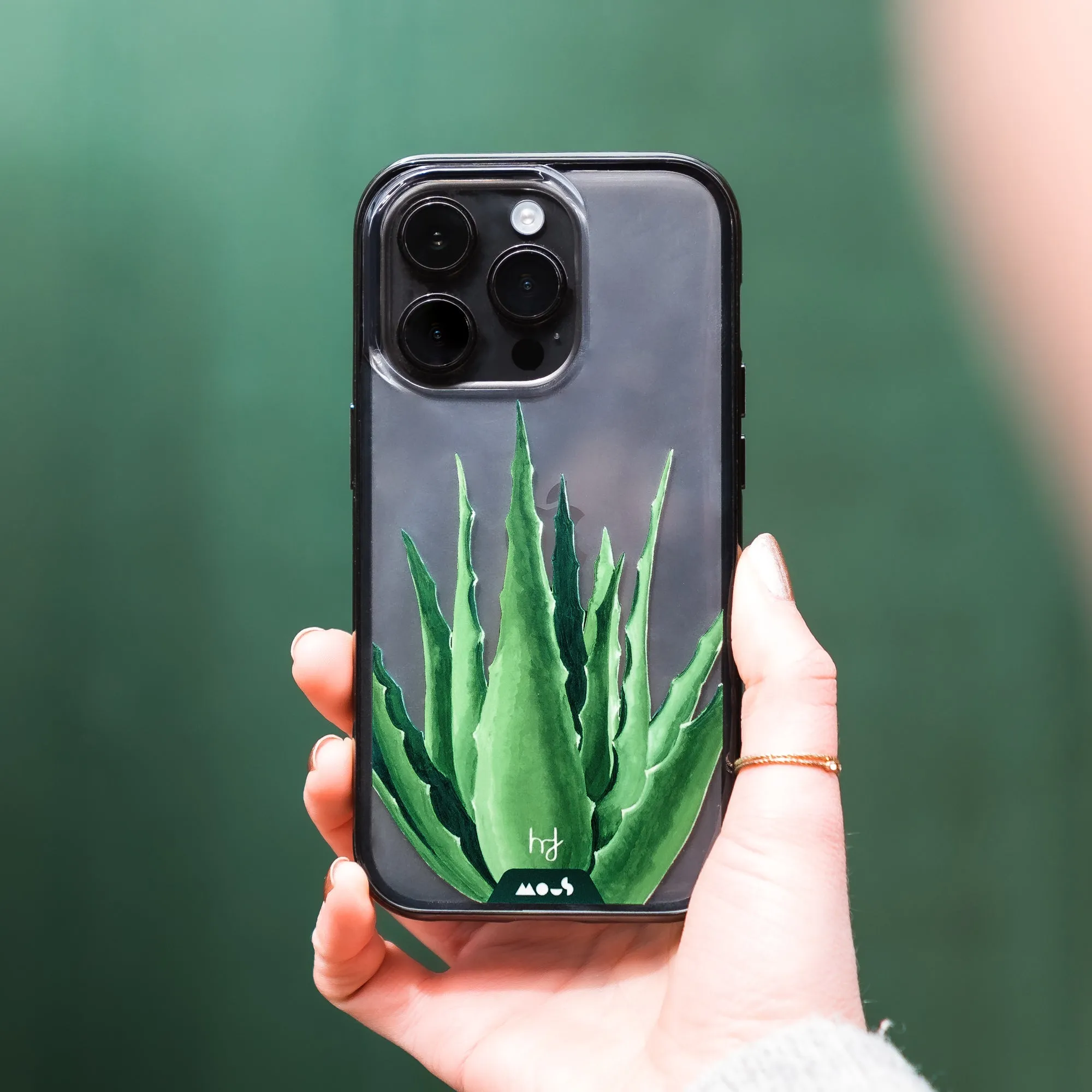 Henry Fraser Spiky Plant Printed Phone Case