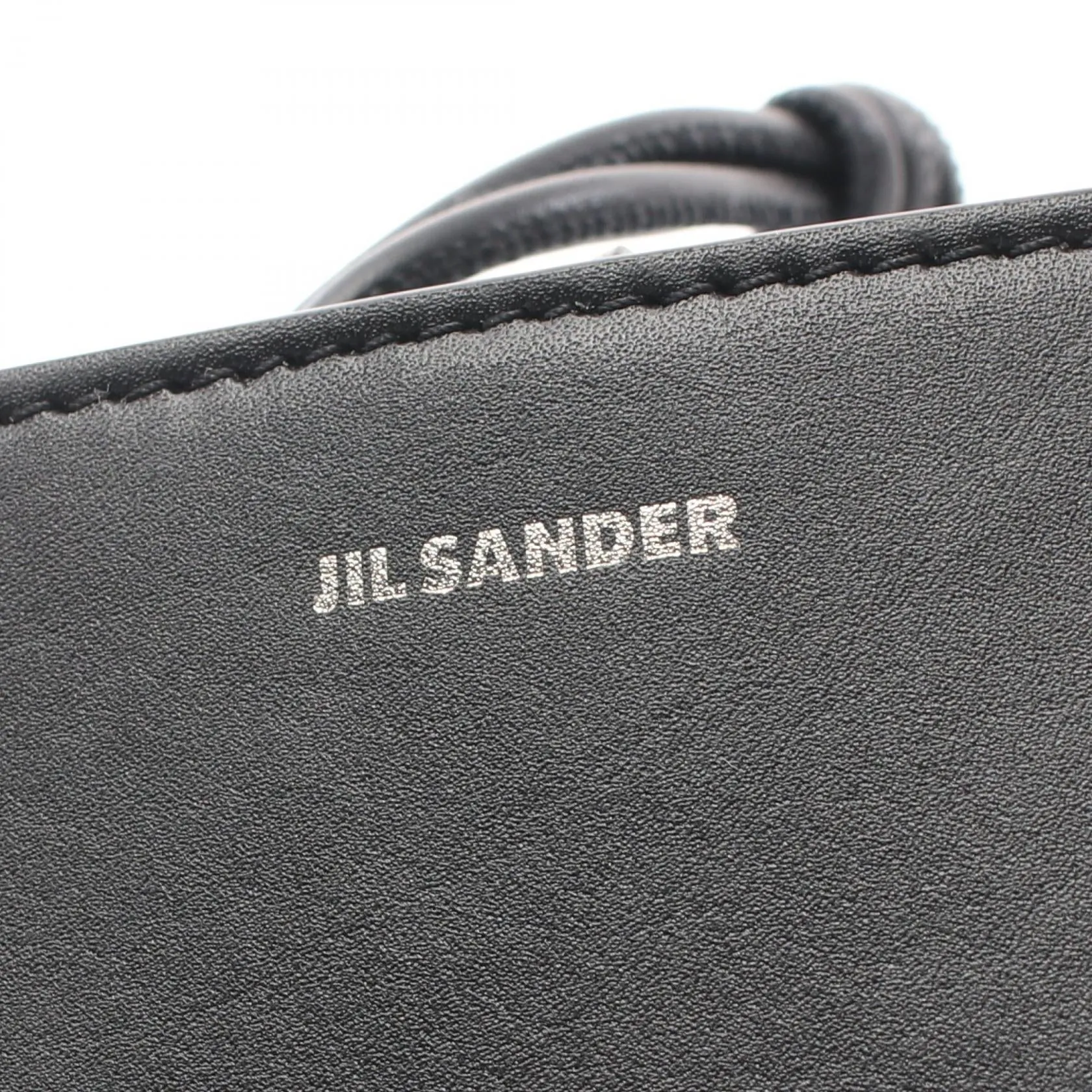Jil Sander Leather Tangle Phone Case Crossbody Bag