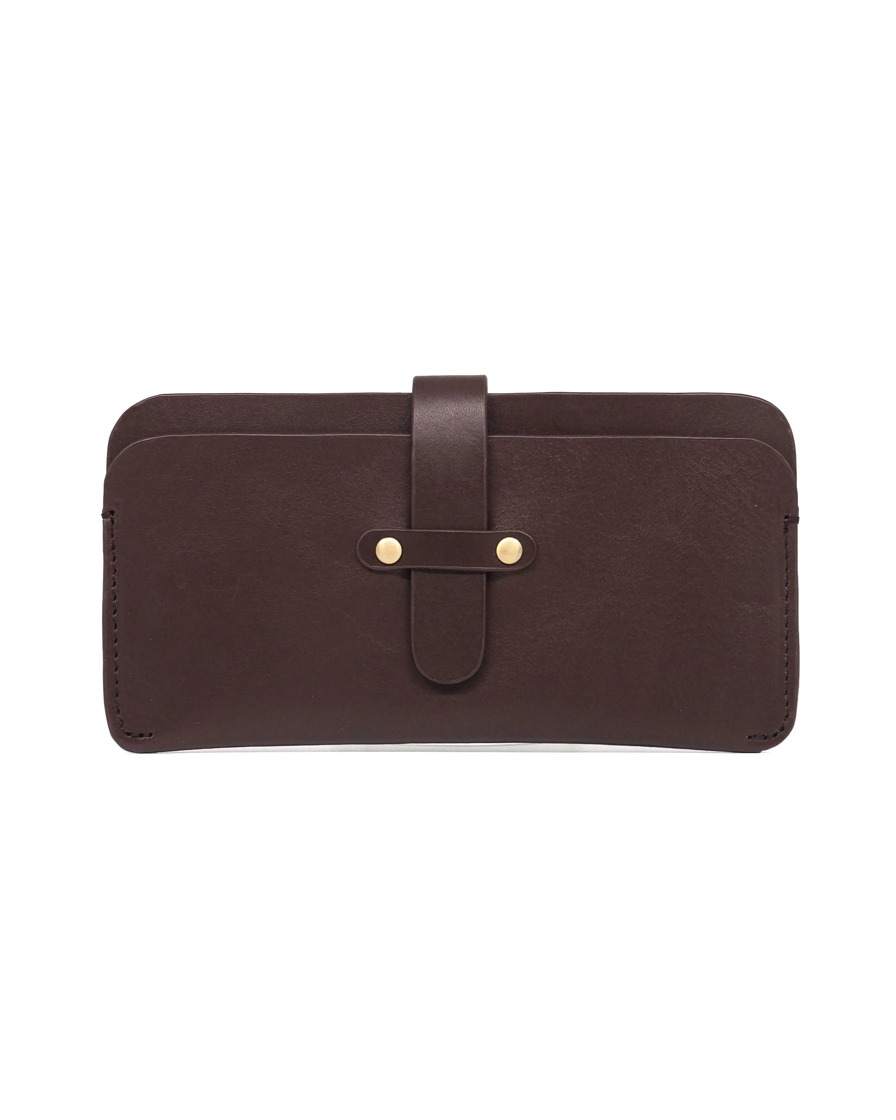 Leather Phone Sleeve (Dark Choco)