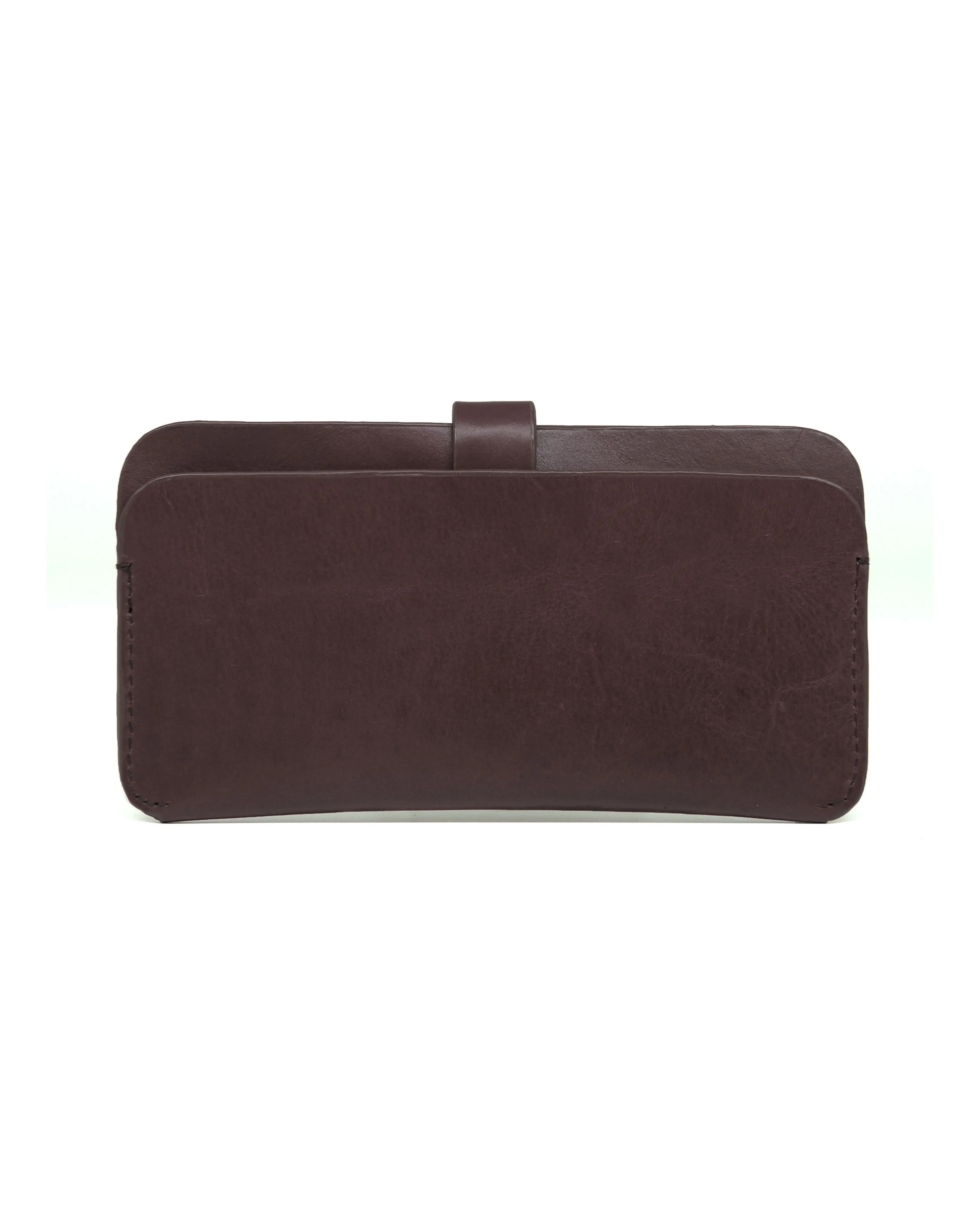 Leather Phone Sleeve (Dark Choco)
