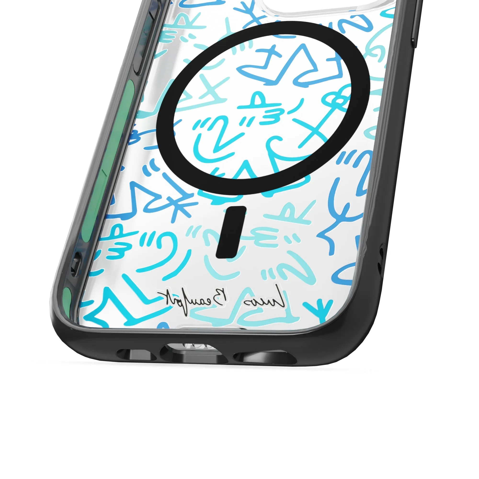 Lucas Beaufort Blue MagSafe® Compatible Phone Case