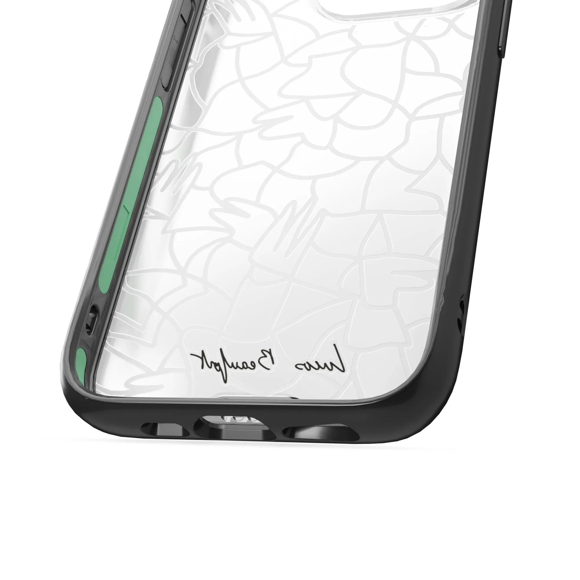Lucas Beaufort White Printed Phone Case