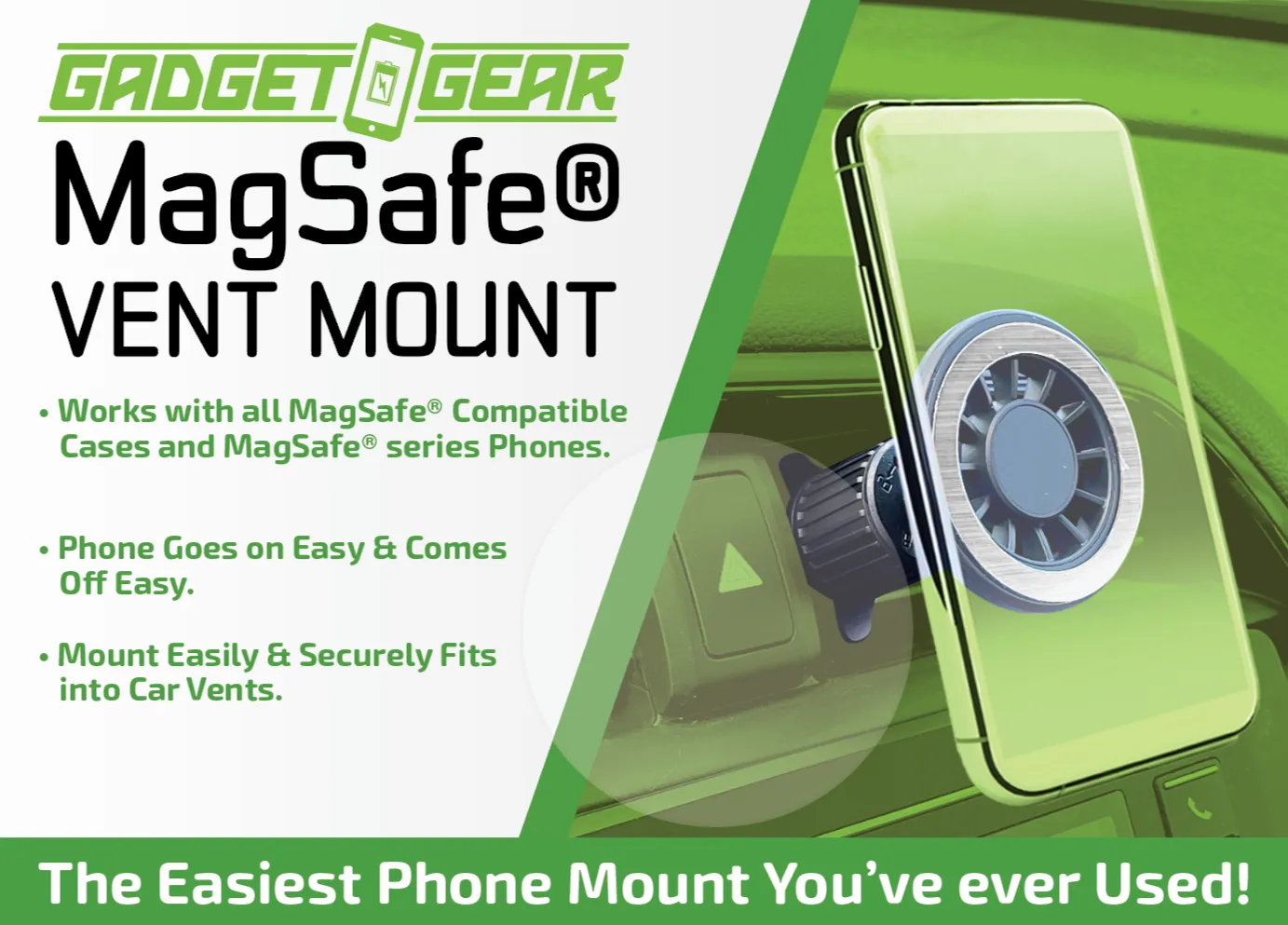 MagSafe® Magnetic Phone Mount - 6 Pieces Per Retail Ready Display 25555