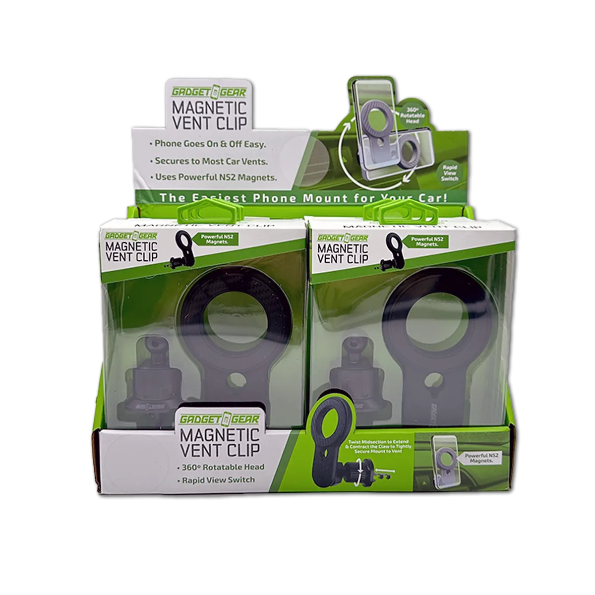 MagSafe® Magnetic Phone Mount - 6 Pieces Per Retail Ready Display 25555