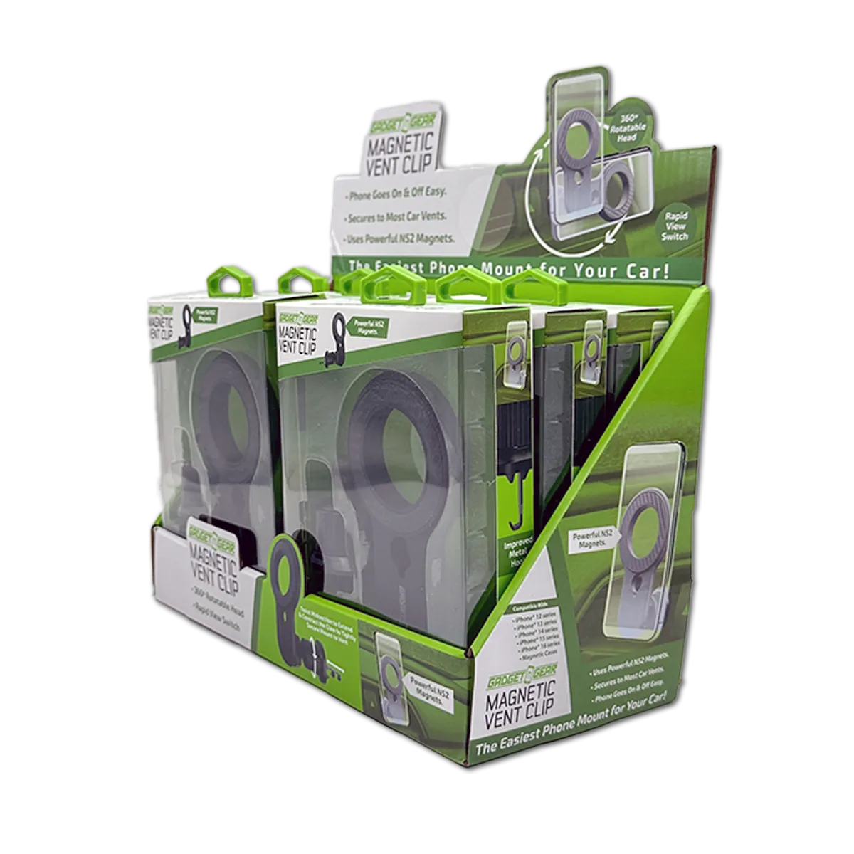 MagSafe® Magnetic Phone Mount - 6 Pieces Per Retail Ready Display 25555