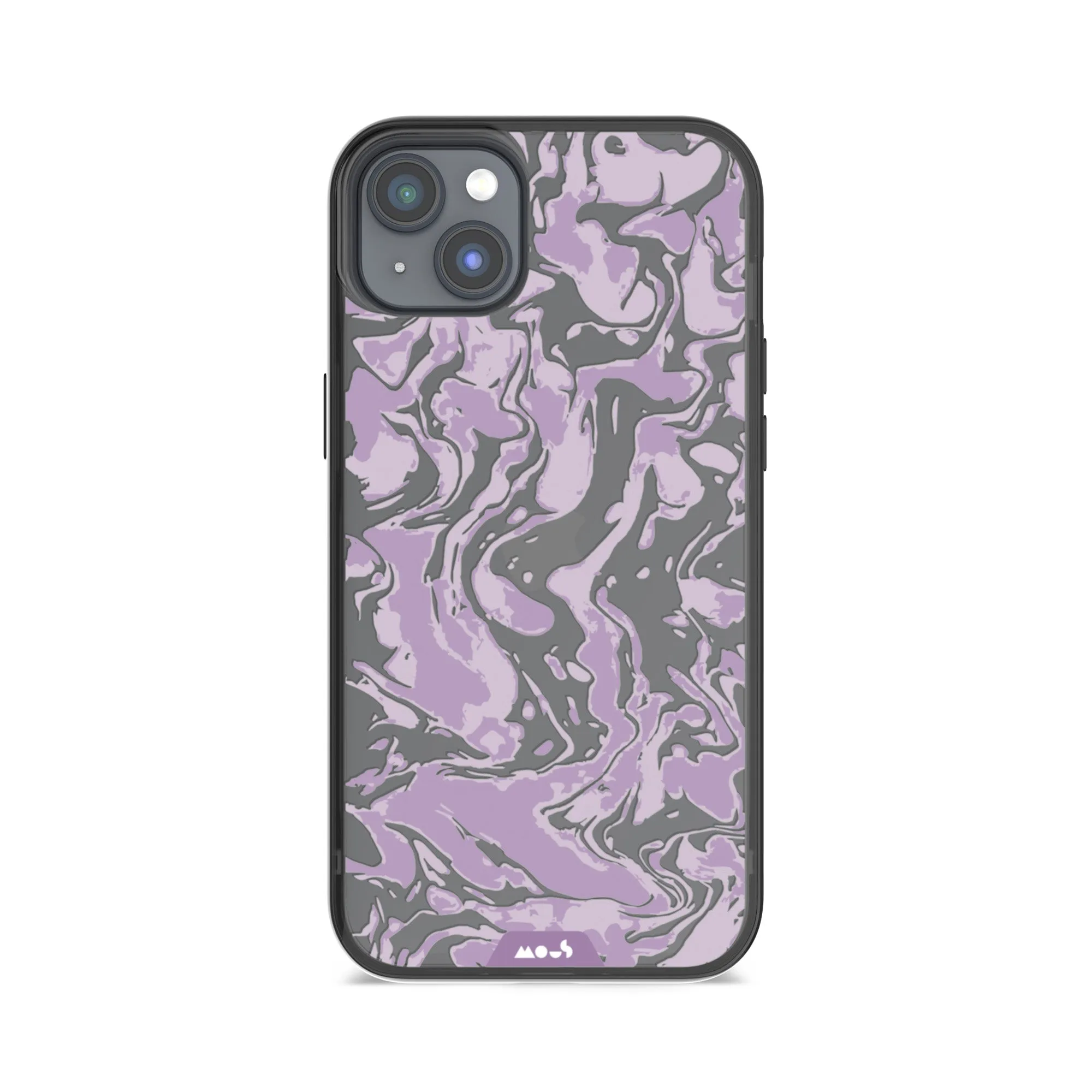 Marbled Lilac Purple Printed Phone Case
