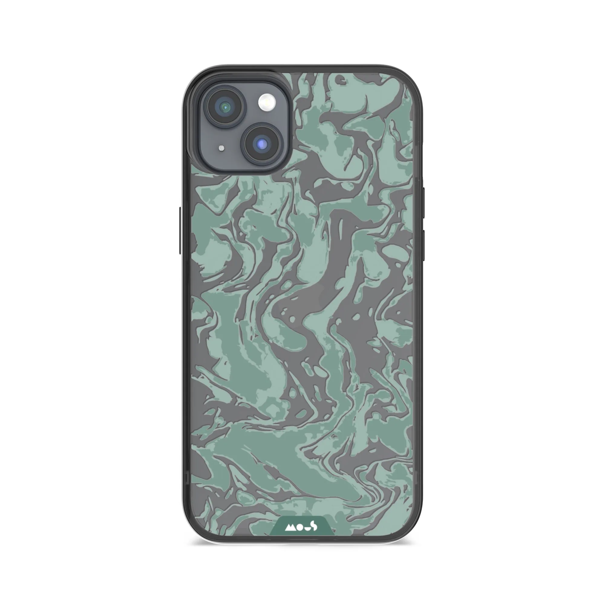 Marbled Sage Green Printed Phone Case