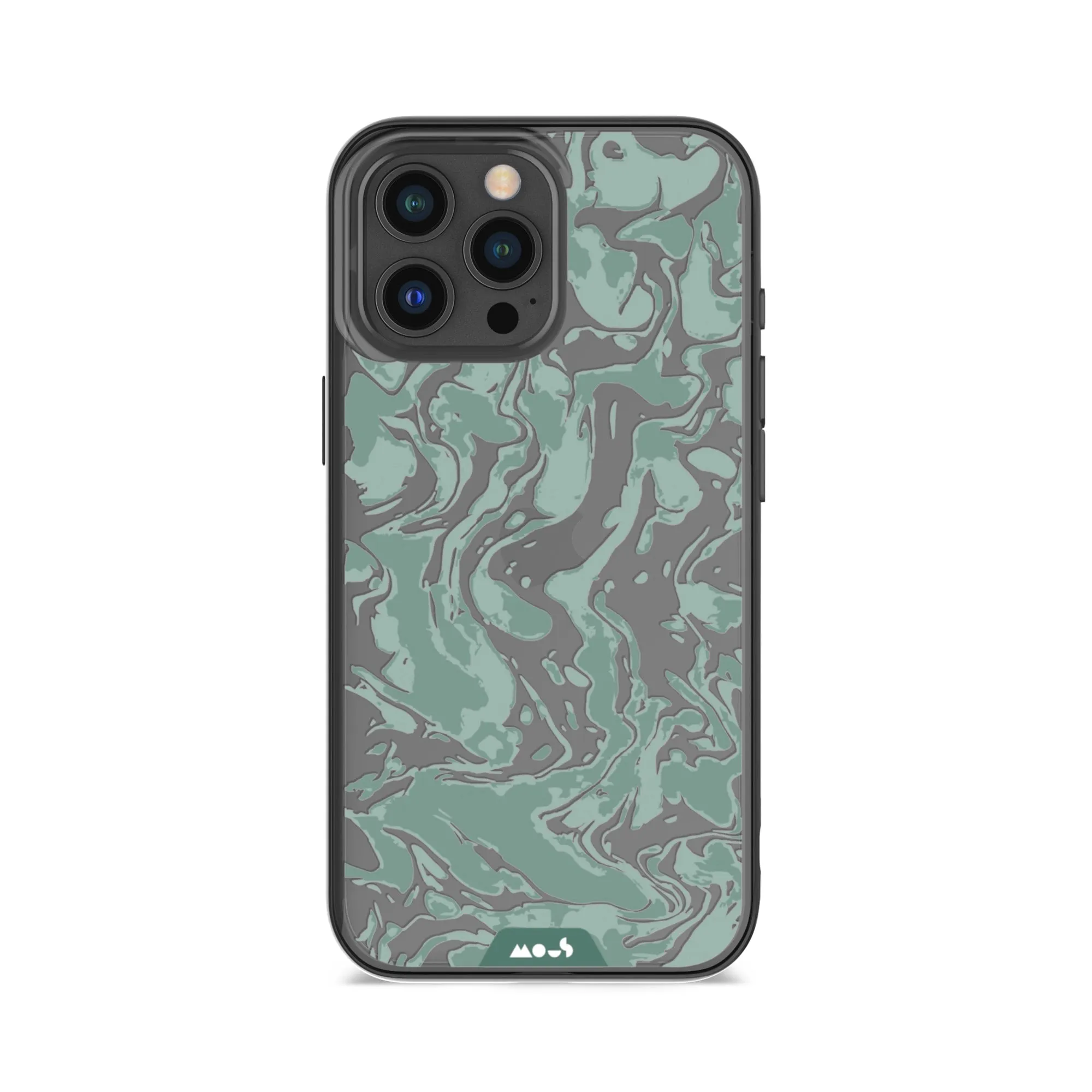 Marbled Sage Green Printed Phone Case