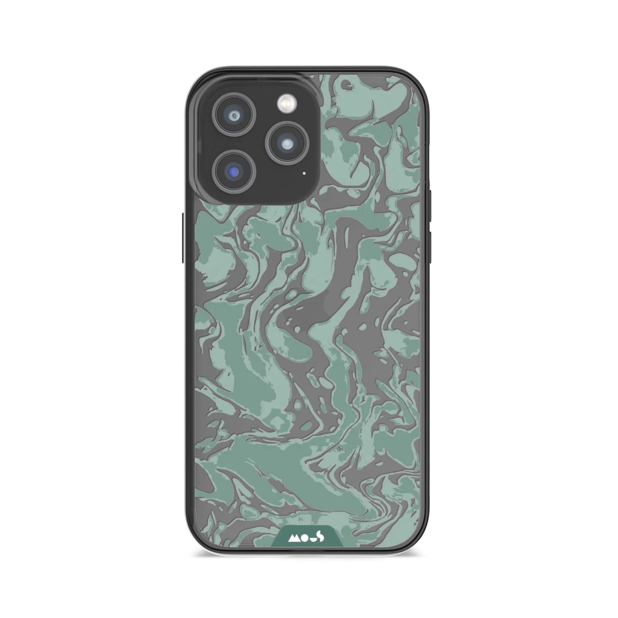 Marbled Sage Green Printed Phone Case